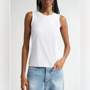 Acne Studios White Jersey Tank Top - NWT